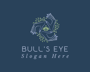 Spiritual Hands Eye logo design