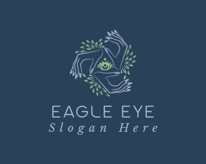 Spiritual Hands Eye logo design