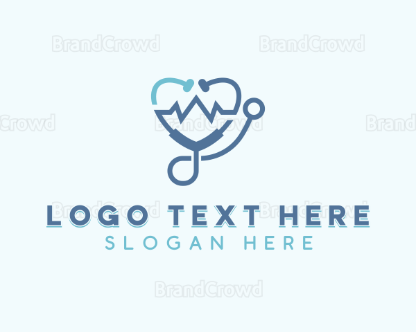 Stethoscope Healthcare Medical Logo