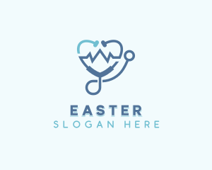 Hospital - Stethoscope Healthcare Medical logo design
