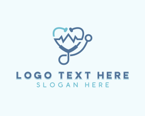 Revive - Stethoscope Healthcare Medical logo design