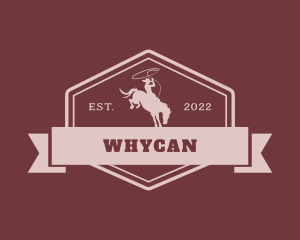 Mexico - Western Cowboy Banner logo design