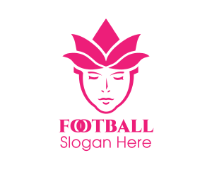 Pink - Pink Tulip Woman logo design