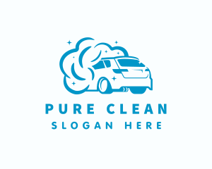 Car Bubbles Wash logo design