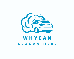 Suv - Car Bubbles Wash logo design