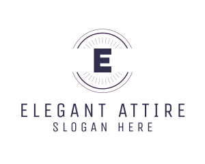 Elegant Minimalist Company logo design