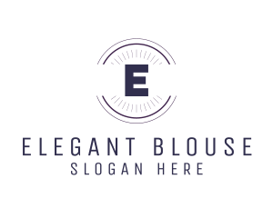 Elegant Minimalist Company logo design