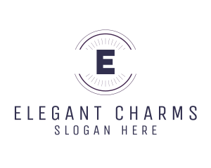 Elegant Minimalist Company logo design