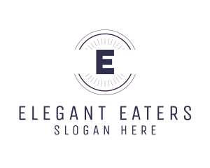 Elegant Minimalist Company logo design