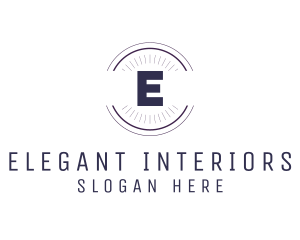 Elegant Minimalist Company logo design