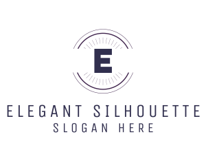 Elegant Minimalist Company logo design