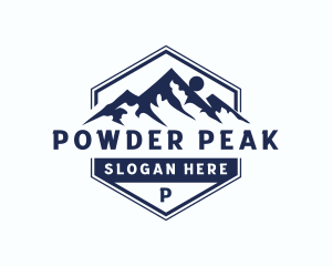 Mountain Peak Summit logo design