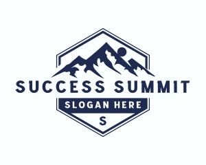 Mountain Peak Summit logo design