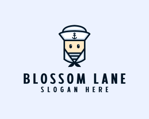 Avatar - Cute Navy Sailor logo design