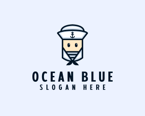 Navy - Cute Navy Sailor logo design