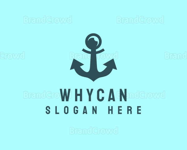 Naval  Anchor Captain Logo