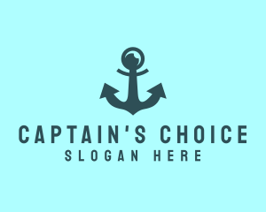 Captain - Naval  Anchor Captain logo design