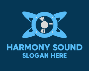 Sound - Sound Speaker Orbit logo design