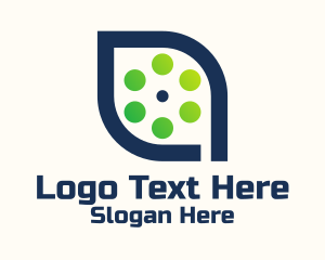 Simple Leaf Reel Logo