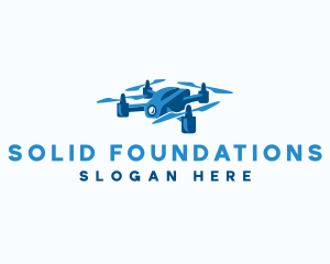 Fidget - Aerial Drone Gadget logo design