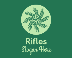 Leaf Vines Pattern  Logo