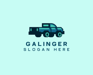 Freight - Pickup Truck Delivery Distribution logo design