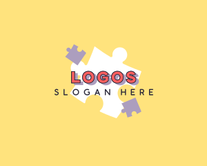 Puzzle - Quirky Jigsaw Puzzle Toy logo design