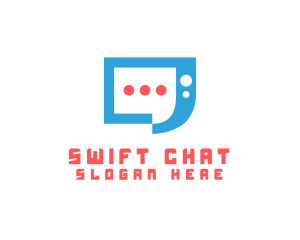 Messenger - Messaging Chat App logo design
