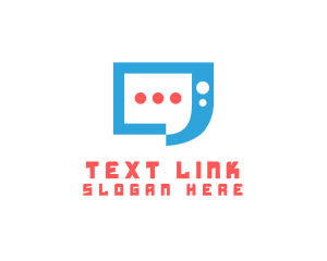 Sms - Messaging Chat App logo design