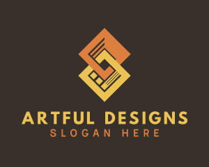 Interior Design Tile logo design