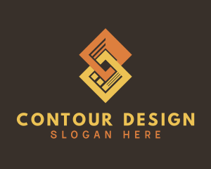 Interior Design Tile logo design