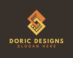 Interior Design Tile logo design