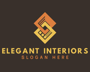 Interior Design Tile logo design