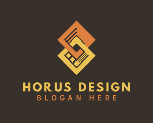 Interior Design Tile logo design