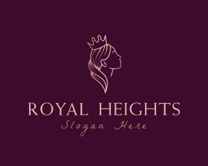 Royal Crown Girl logo design