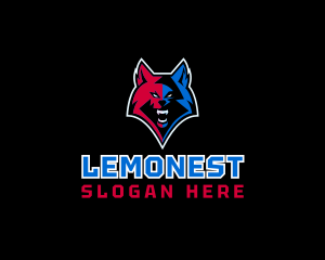 Beast Wolf Gamer Logo