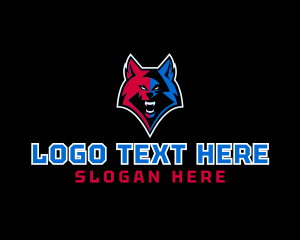 Coyote - Beast Wolf Gamer logo design