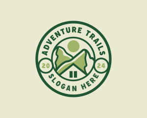 Mountain Hiking Inn logo design