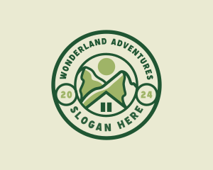 Mountain Hiking Inn logo design