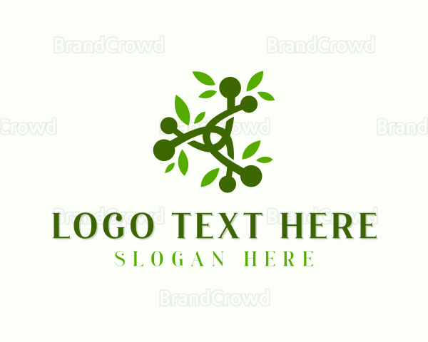 Leaf Atom Science Logo