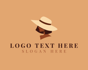 Hat - Hat Fashion Stylist Woman logo design