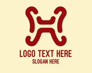 Simple - Simple Letter H logo design