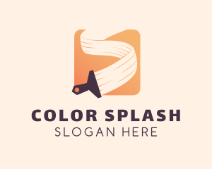 Painting - House Painting Paint Brush logo design