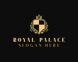 Regal Monarchy Shield logo design