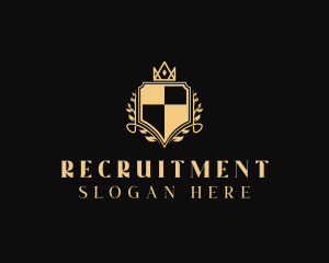 University - Regal Monarchy Shield logo design