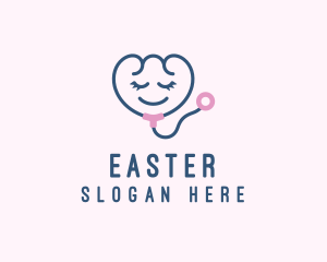 Maternity - Childcare Pediatric Stethoscope logo design