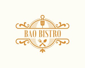 Gourmet Bistro Restaurant logo design