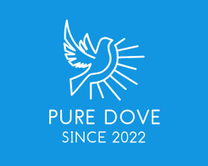 Dove - Dove Spiritual Bird logo design