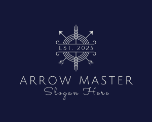 Archery - Grain Arrow Archery logo design