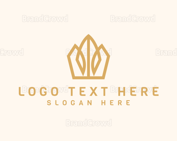 Premium Royalty Crown Logo